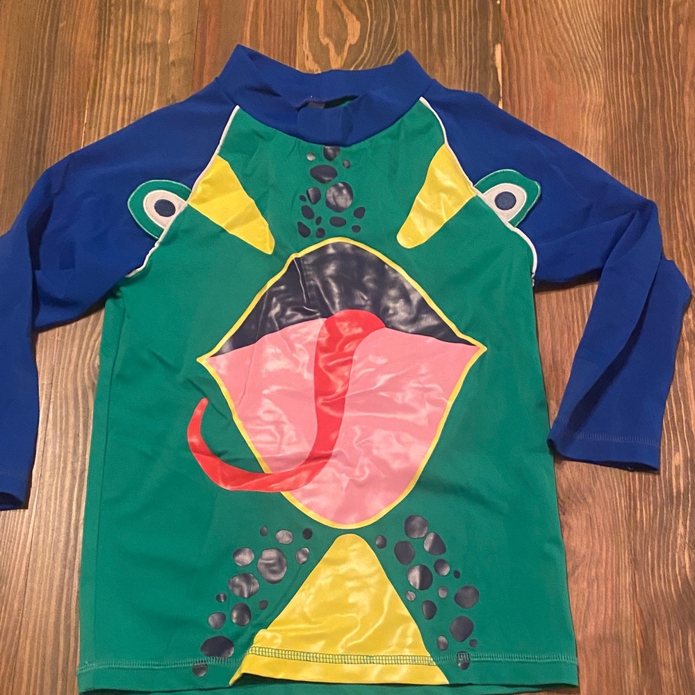 Mini Boden Turtle Rash Guard